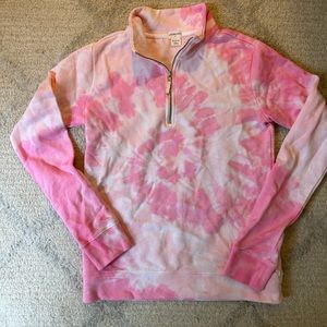 girls crewcut tiedye sweatshirt